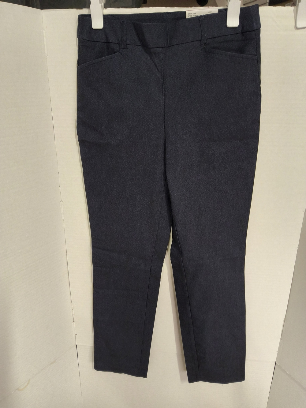 NWT Size 6 Rafaella Navy Stretch Pants